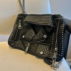 Black rock and roll bag